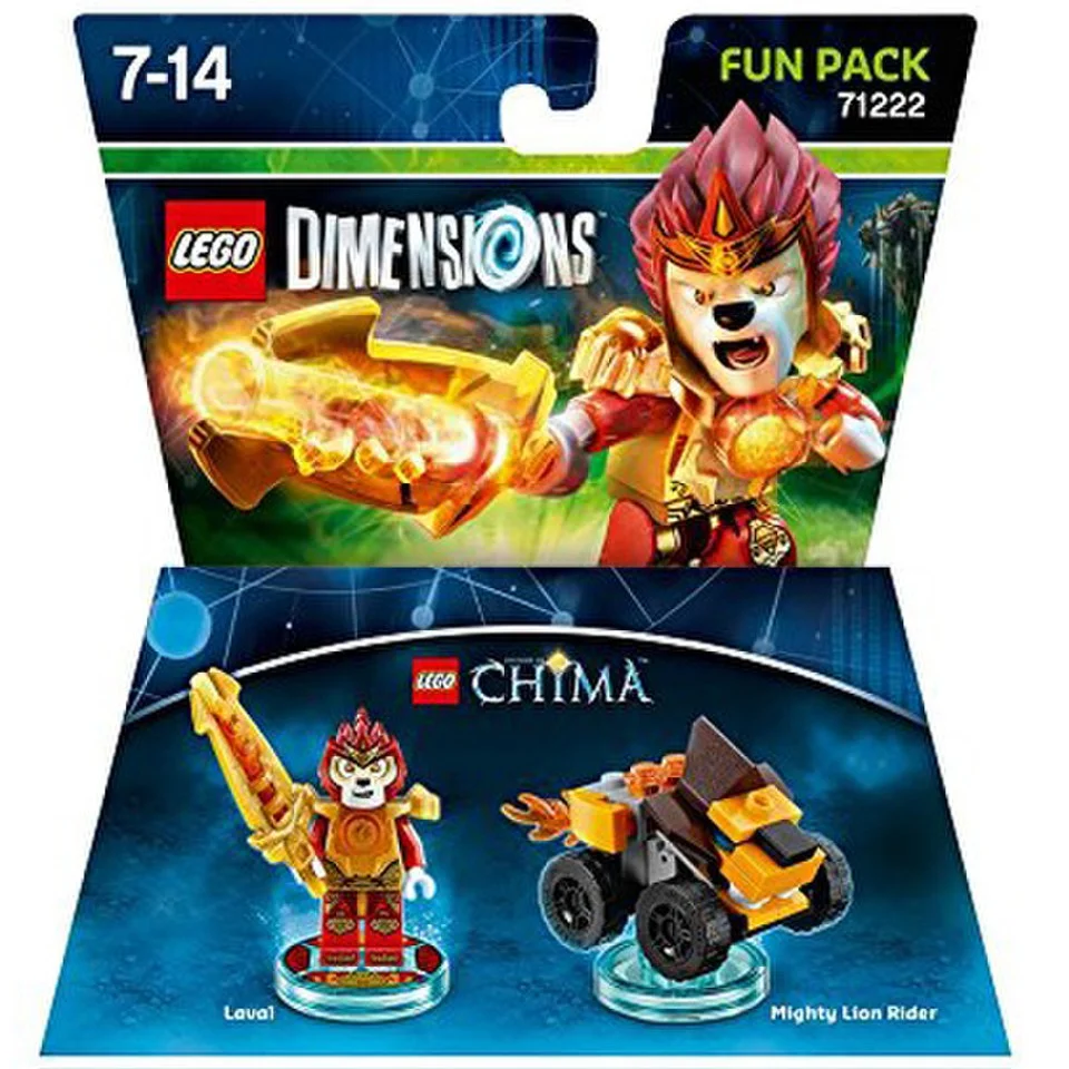LEGO Dimensions, Pack Héros Laval, Chima Image 1