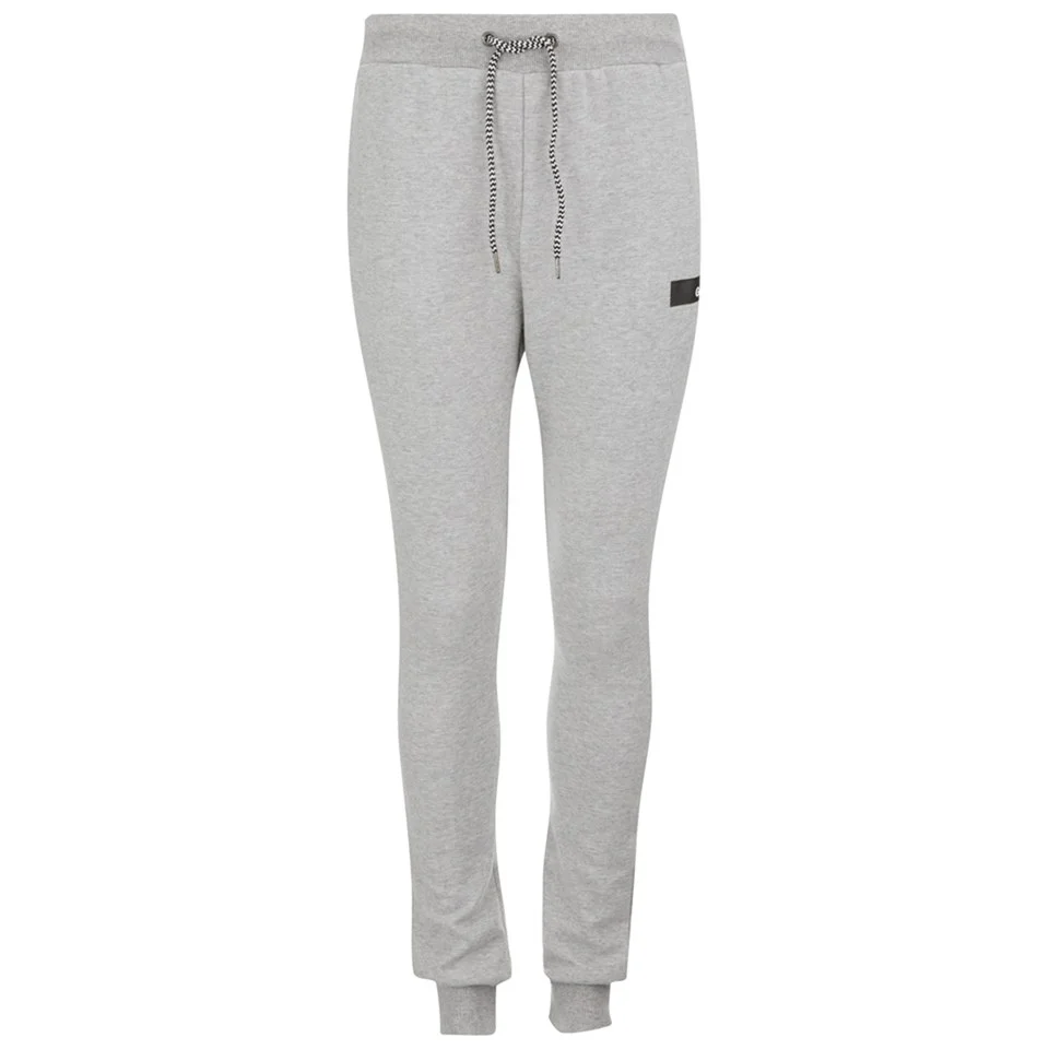 Gio Goi Men's Trebble Fleece Sweatpants - Grey Marl - M - Gris Image 1