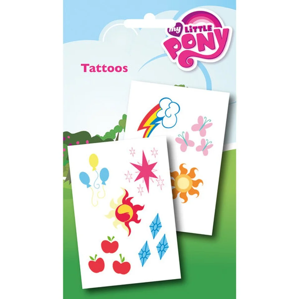 My Little Pony Cutie Mark - Tattoo Pack Image 1