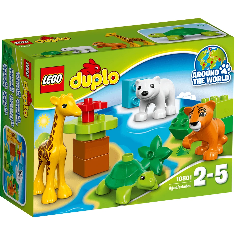 LEGO DUPLO: Les bébés animaux du monde (10801) Image 1