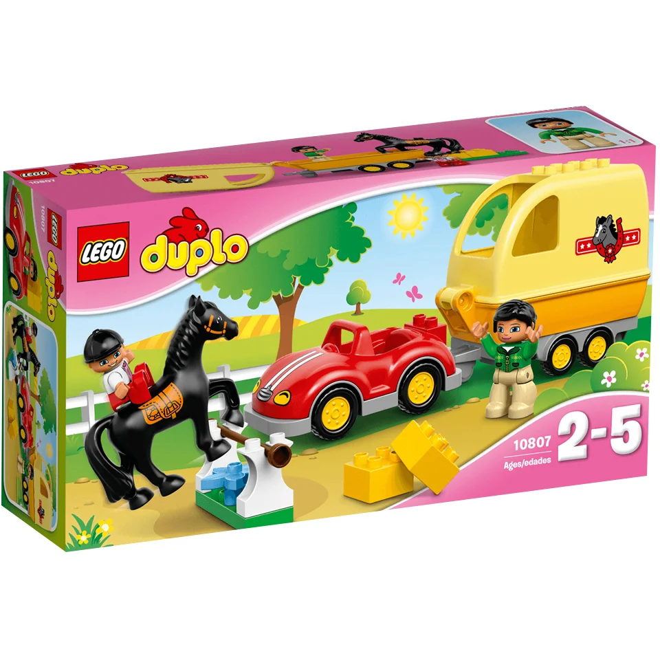 LEGO DUPLO: La remorque à chevaux (10807) Image 1