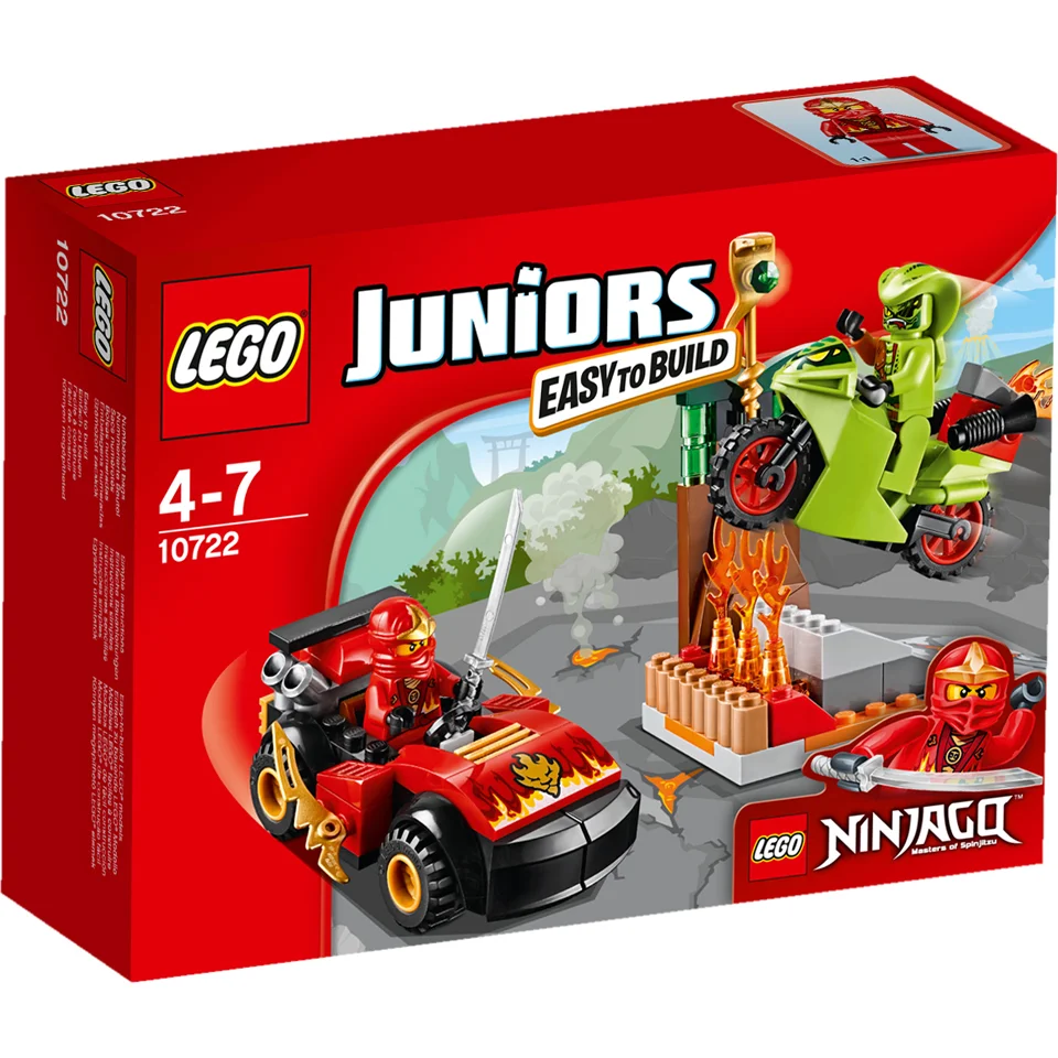 LEGO Juniors: L'attaque du serpent NINJAGO (10722) Image 1