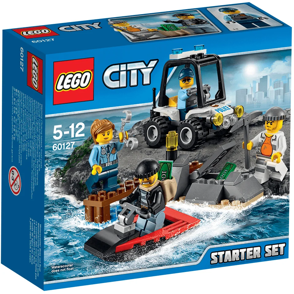 LEGO City: L'ensemble de démarrage de la prison en haute mer (60127) Image 1