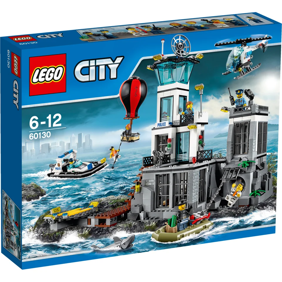 LEGO City: La prison en haute mer (60130) Image 1