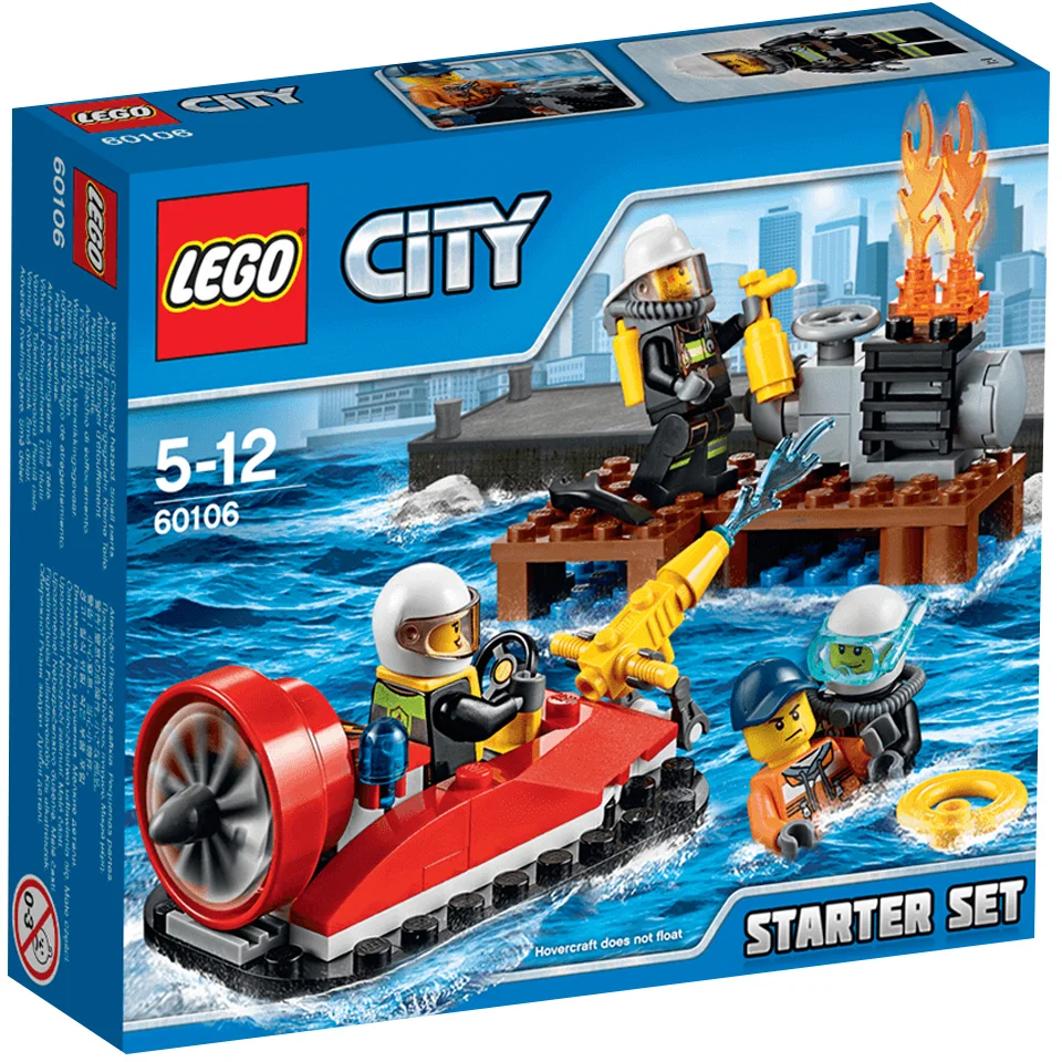 LEGO City: Ensemble de démarrage pompiers (60106) Image 1