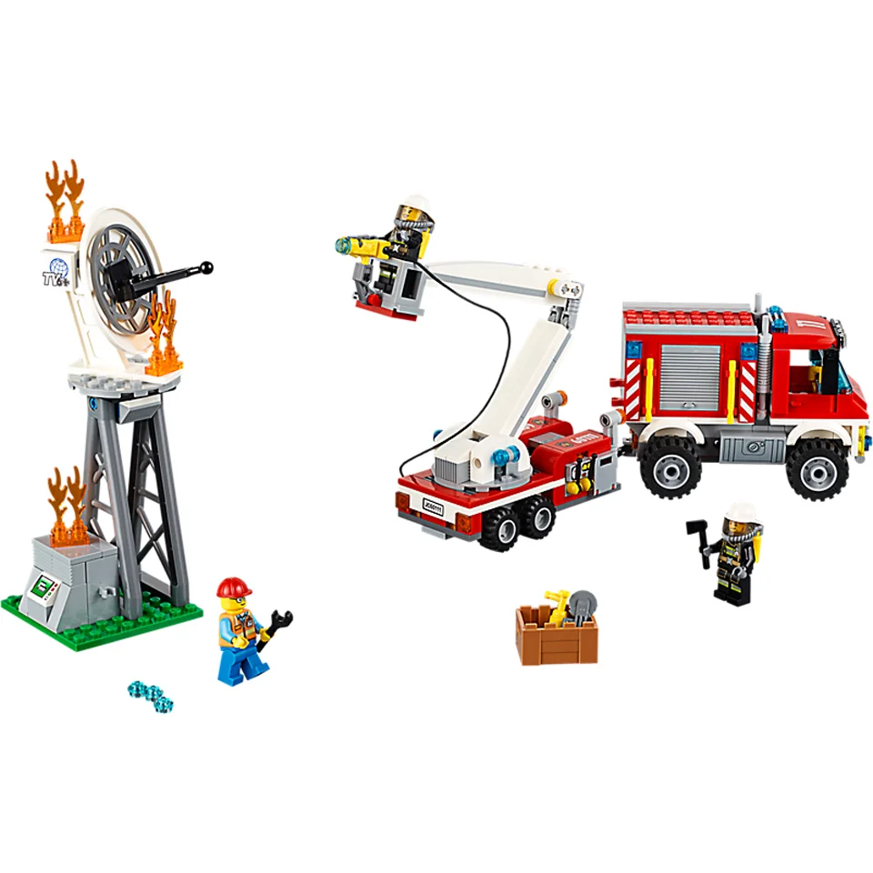 LEGO City: Le camion d'intervention des pompiers (60111) Image 1