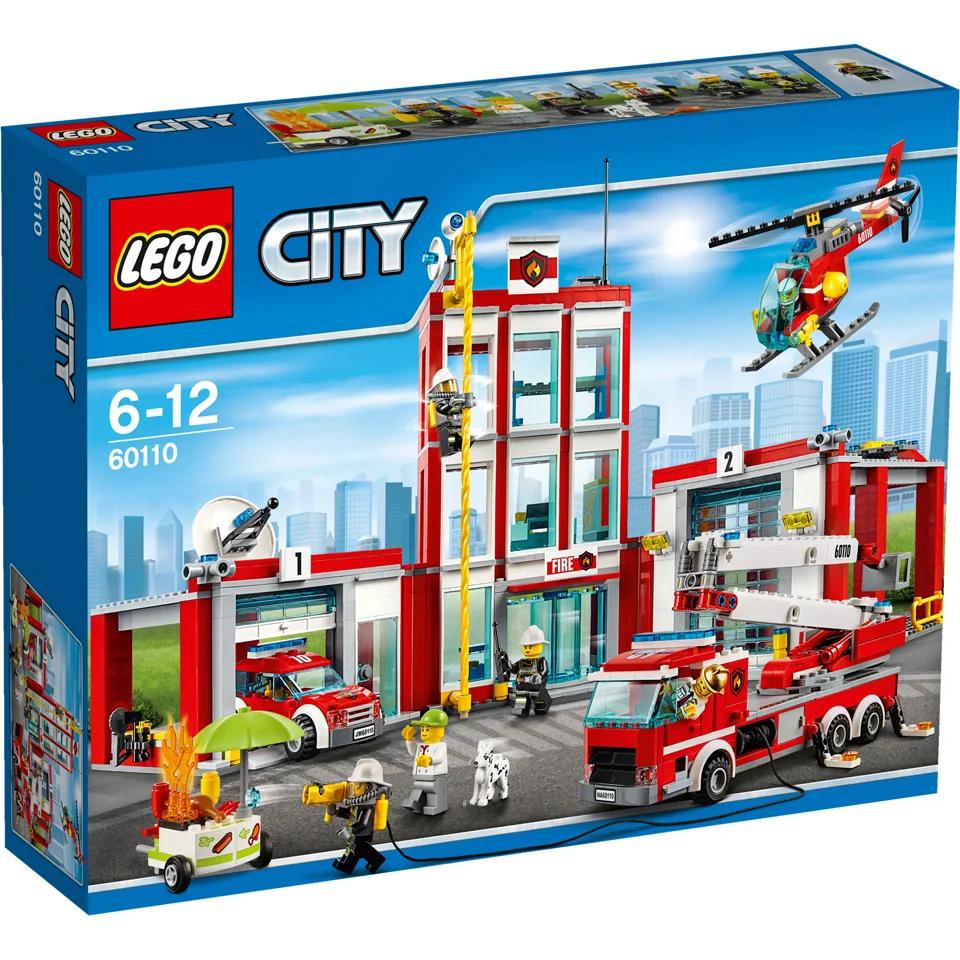 LEGO City: La caserne des pompiers (60110) Image 1