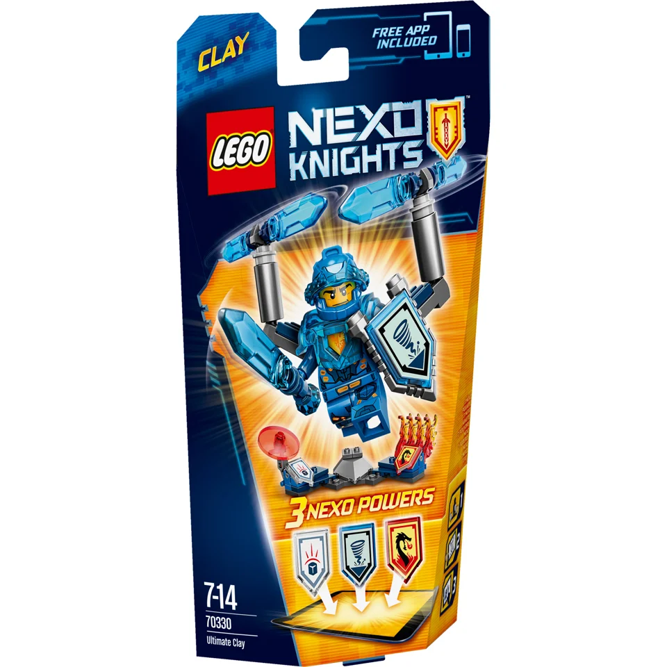 LEGO Nexo Knights: Clay l'Ultime chevalier (70330) Image 1