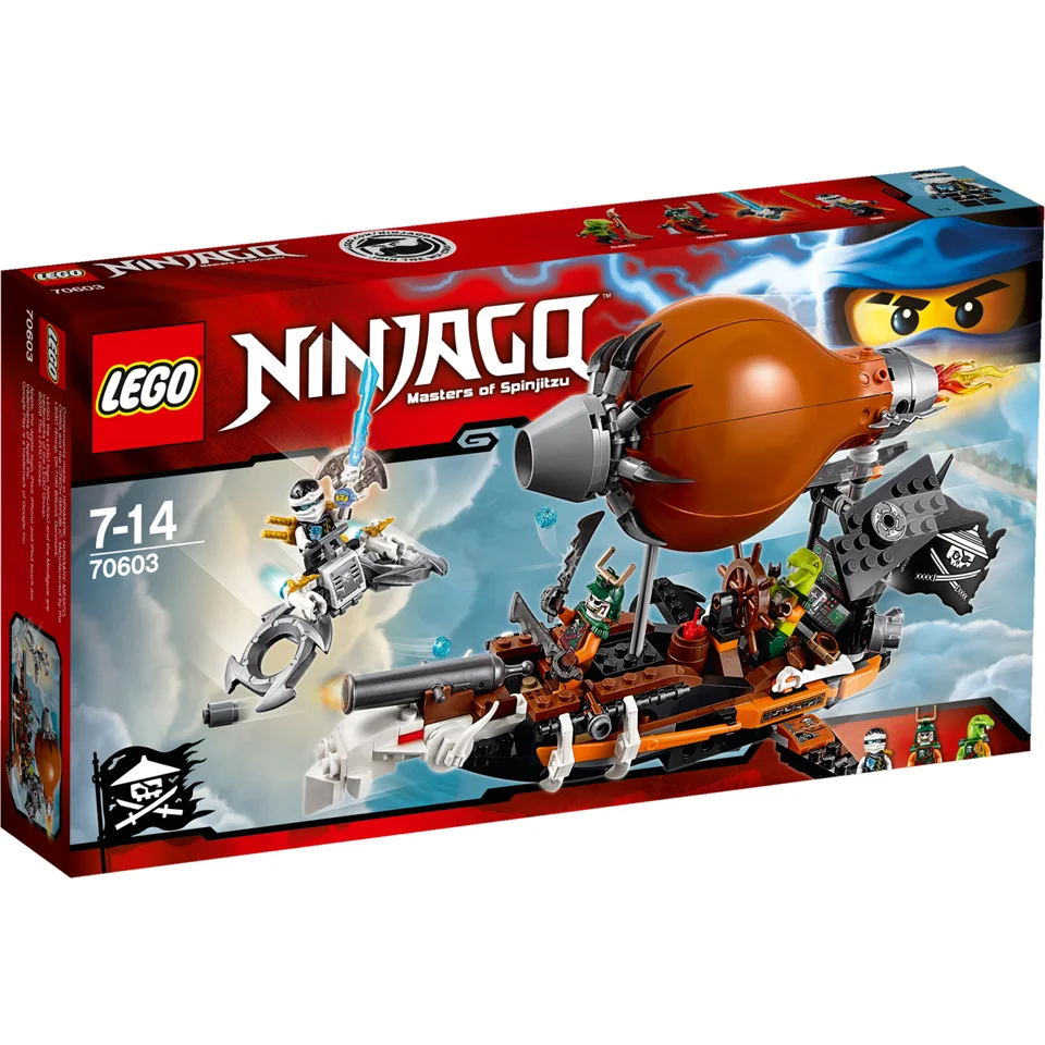LEGO Ninjago: L'attaque du Zeppelin des Pirates (70603) Image 1