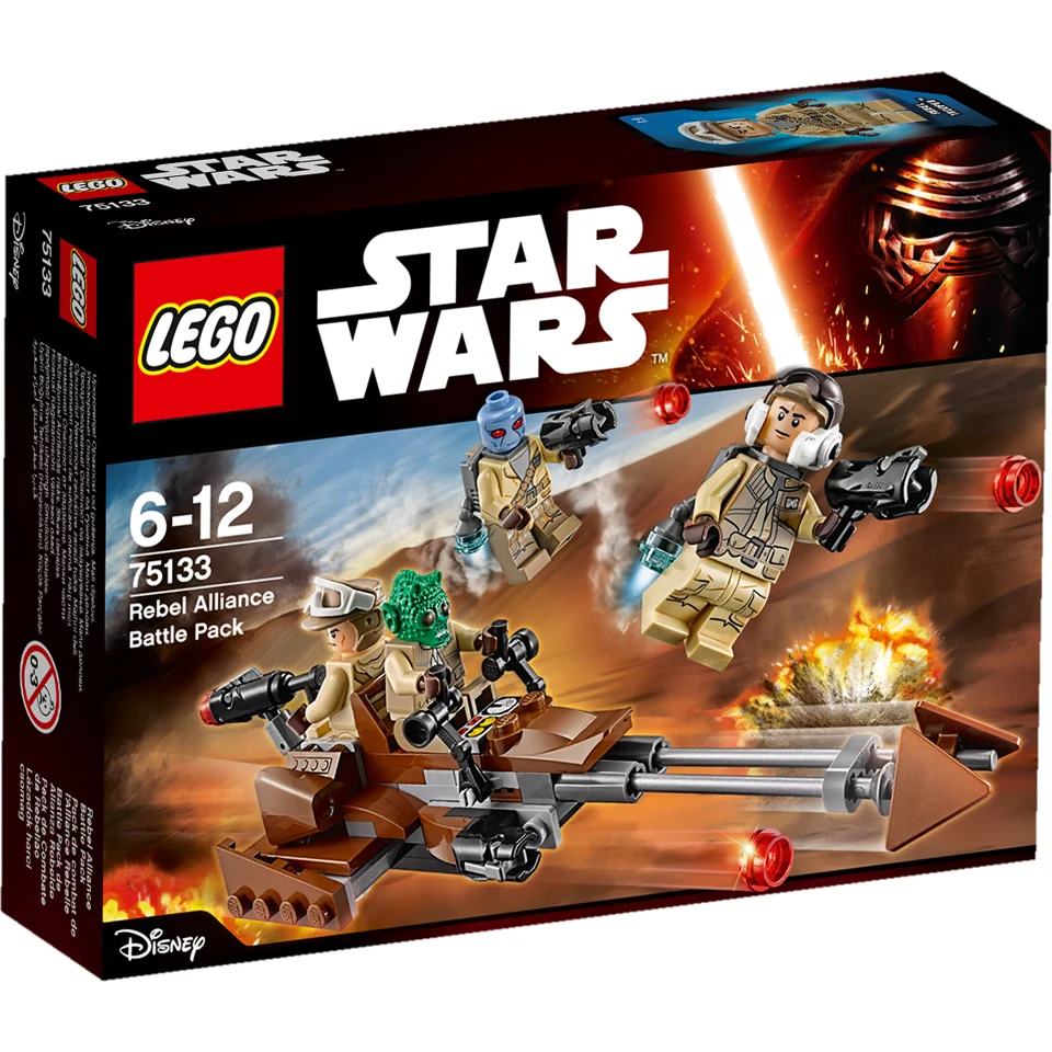 LEGO Star Wars: Pack de combat de l'Alliance Rebelle (75133) Image 1