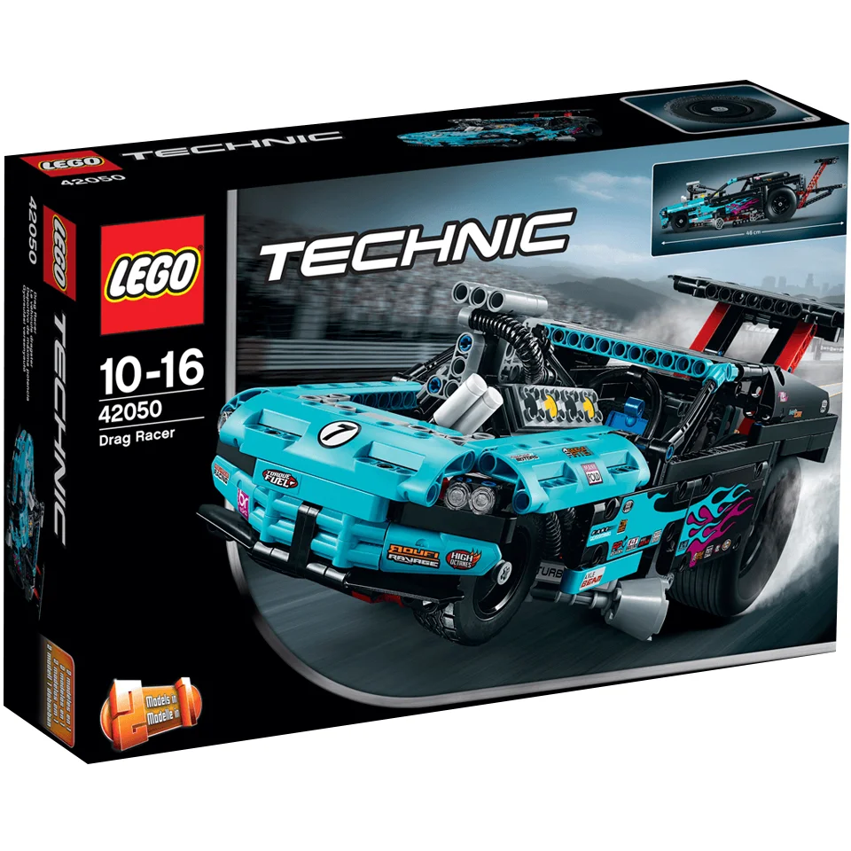 LEGO Technic: Le véhicule dragster (42050) Image 1