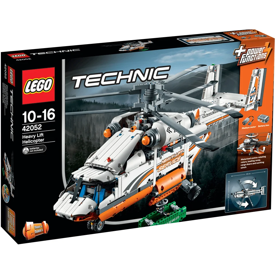 LEGO Technic: L'hélicoptère de transport (42052) Image 1