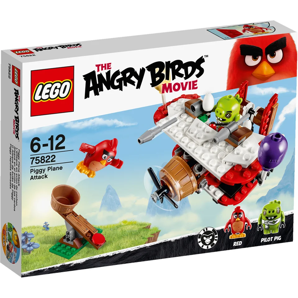 LEGO Angry Birds: L'attaque en avion du cochon (75822) Image 1