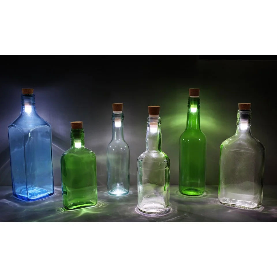 Bouteilles Lumineuses (lot de 6) Image 1