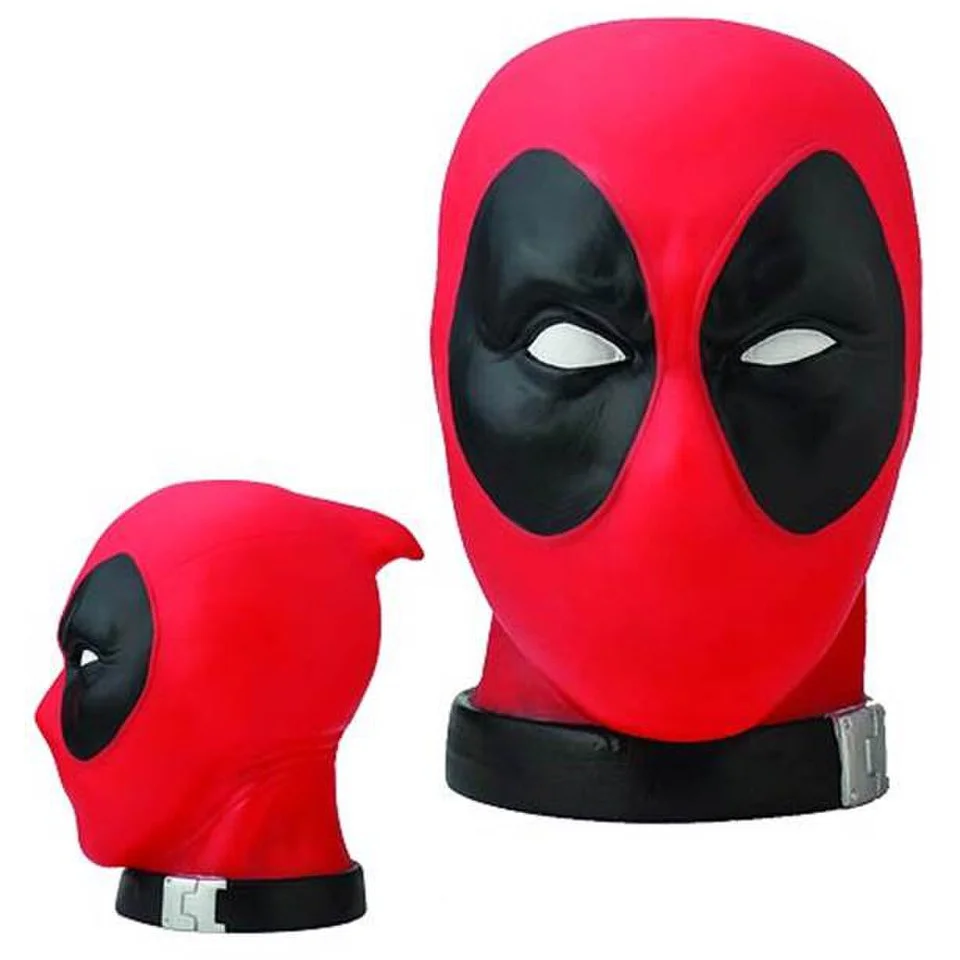 Banque de pièces de monnaie Monogram Marvel Deadpool Head à l'échelle 1:1 Image 1