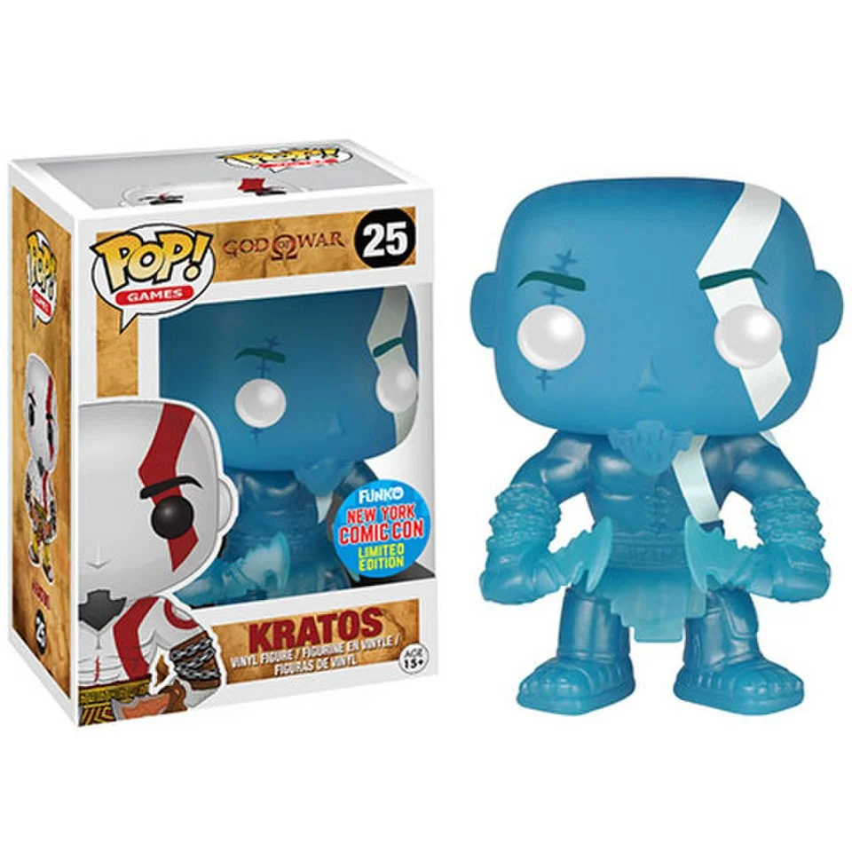 NYCC God of War Kratos Poseidon Rage Exclusive Pop! Vinyl Figure Image 1
