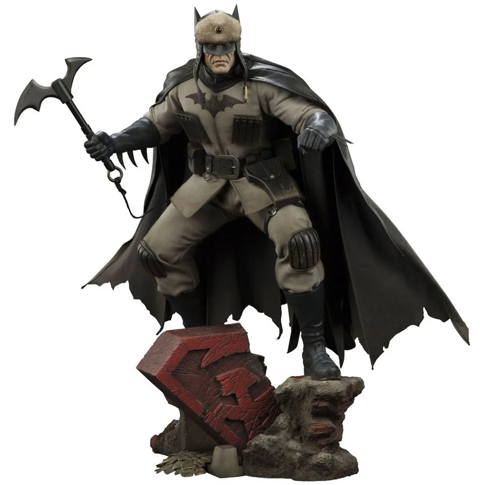 Statuette DC Comics Red Son Batman -Sideshow Collectibles Image 1