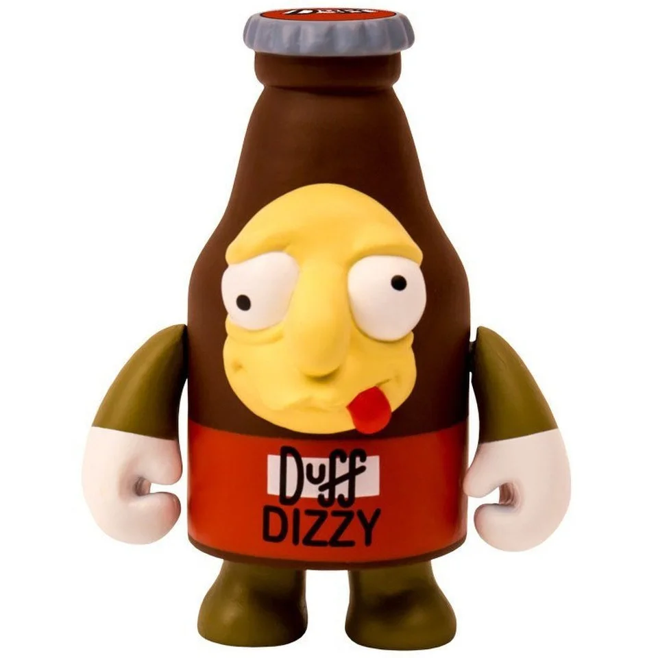 Kidrobot Les Simpsons Dizzy Duff Action Figure Image 1
