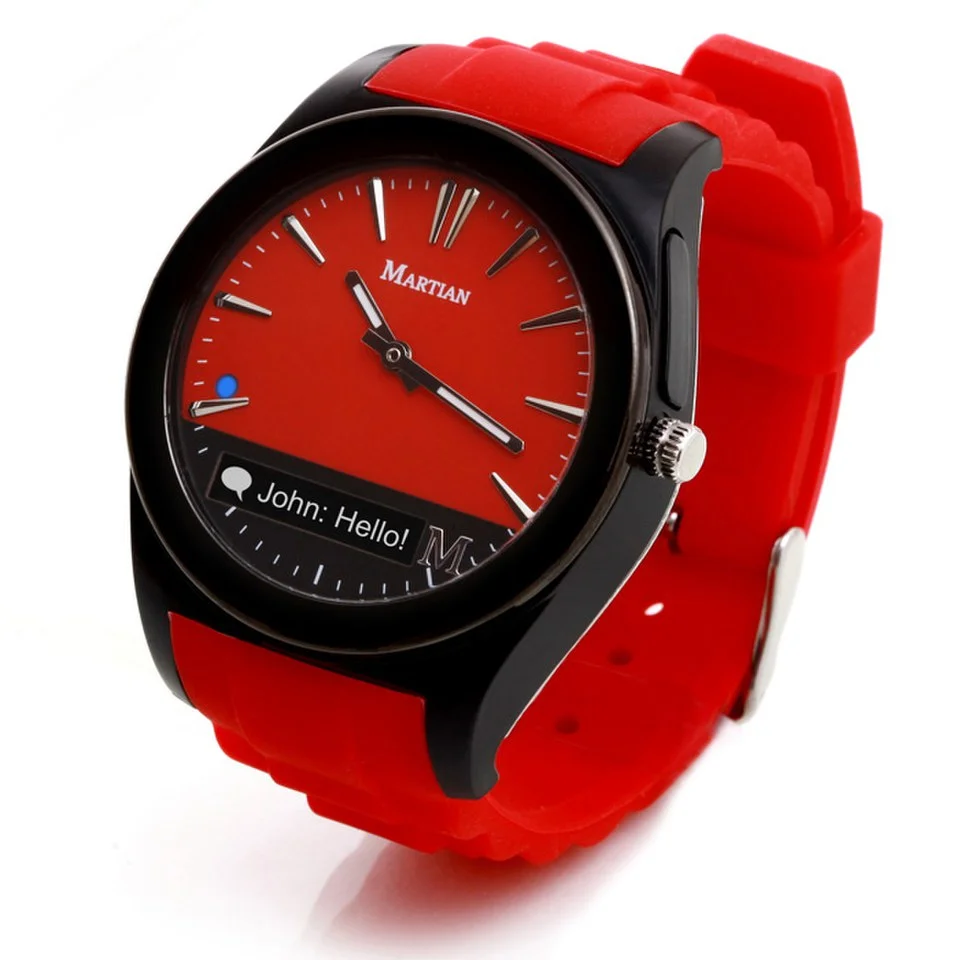 Martian Connectée pour Smartphone (compatible IOS et Android) -Rouge Image 1