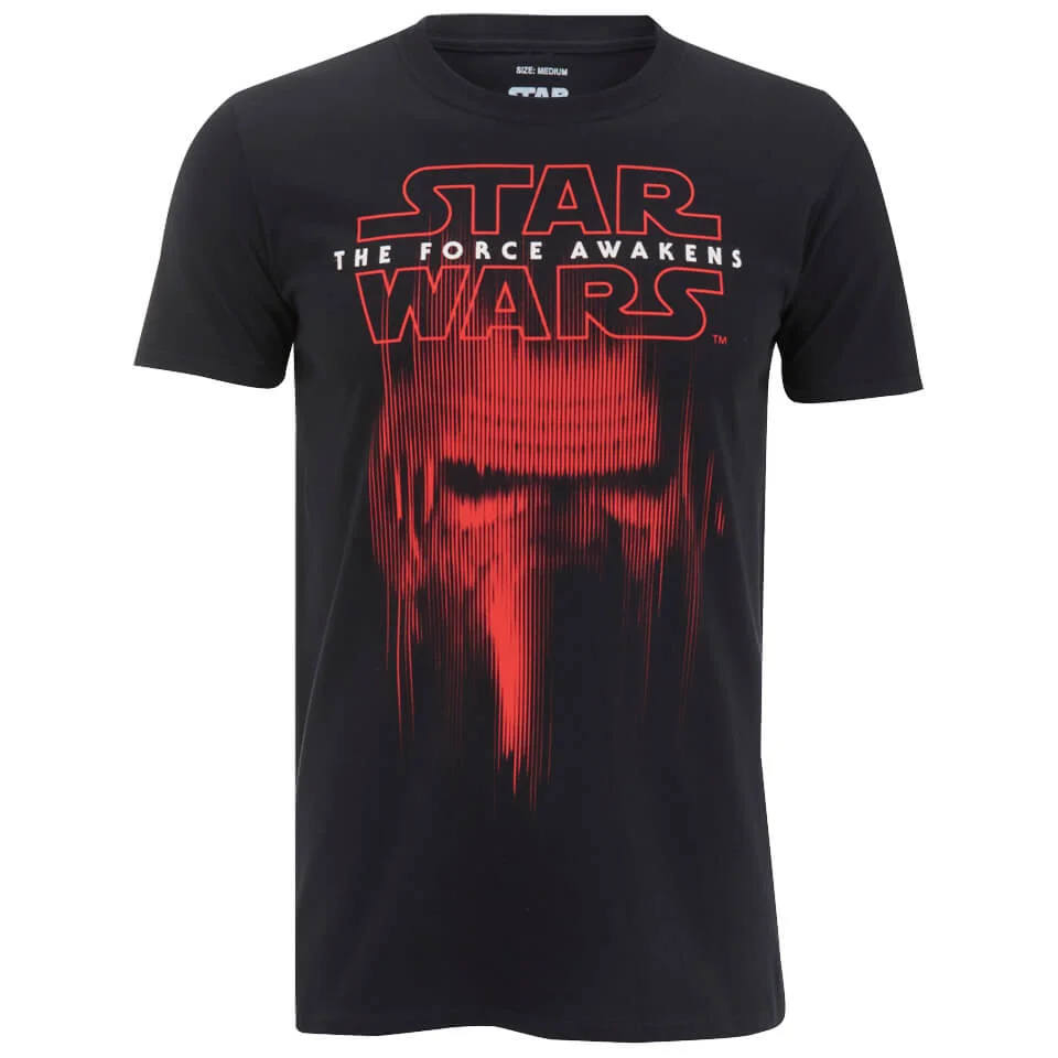 T-Shirt Homme Star Wars Kylo Ren Masque - Noir - S - Noir Image 1