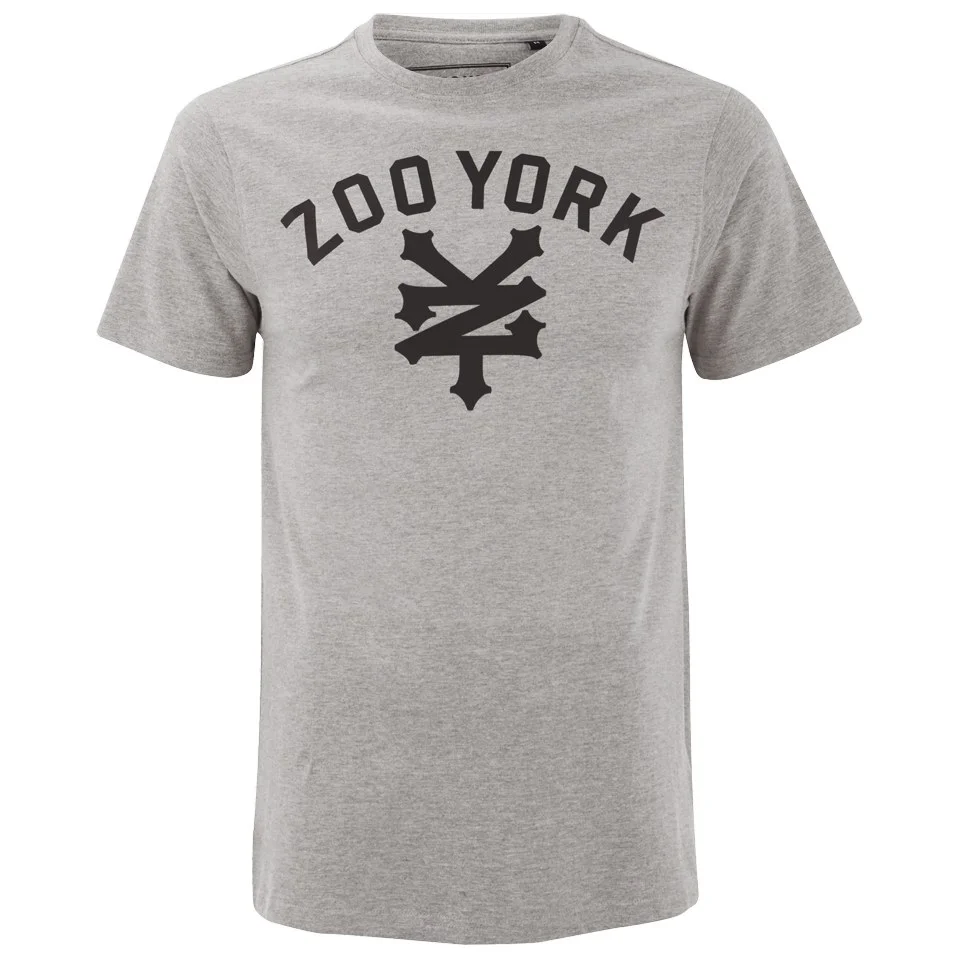 Zoo York Men's Templeton T-Shirt - Ath Grey - S - Gris Image 1