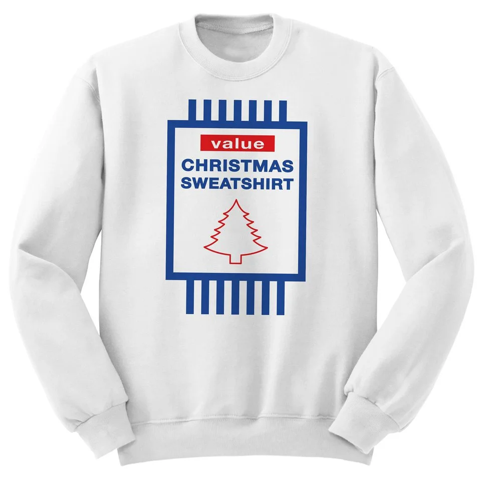 Value Christmas Sweatshirt - White - Homme - M Image 1