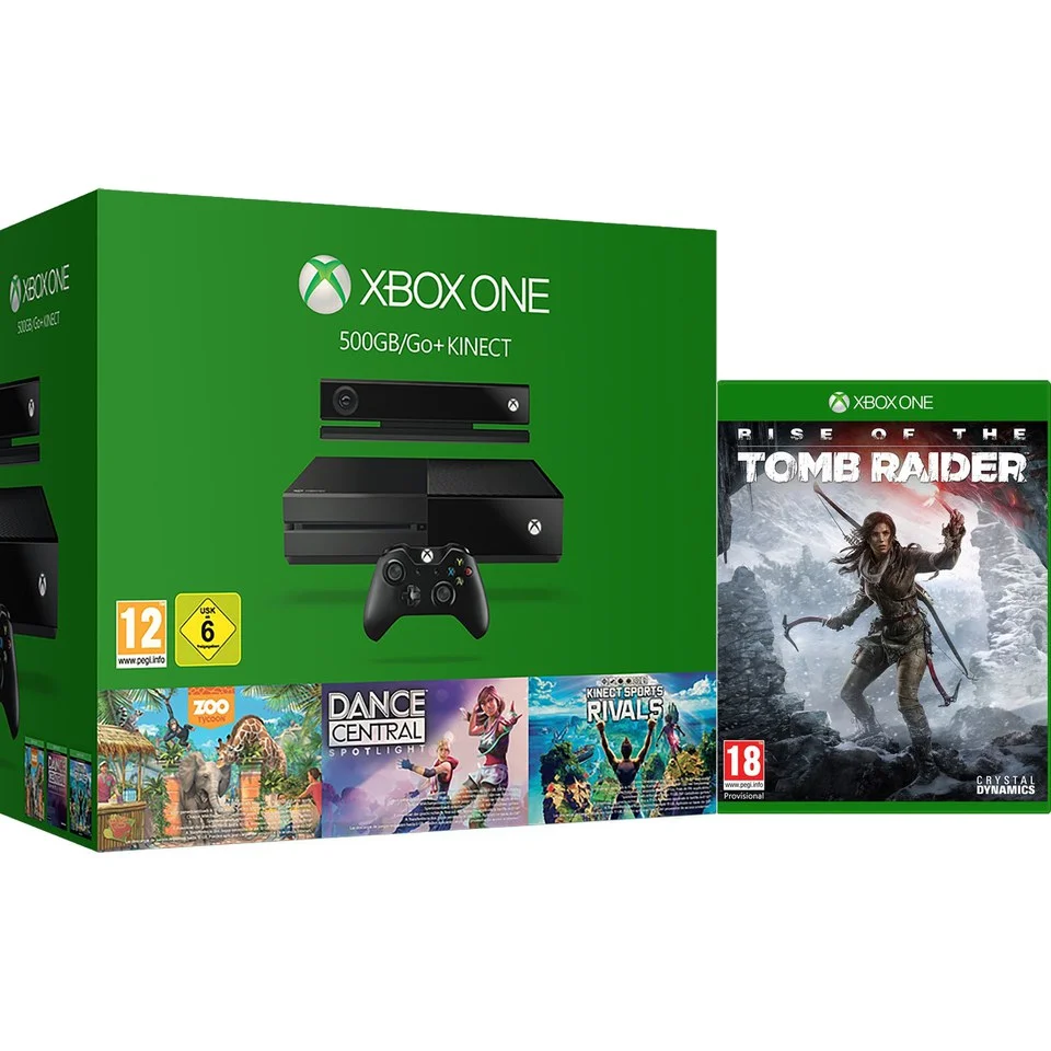 Xbox One Holiday Value Bundle - Includes Rise of the Tomb Raider Image 1