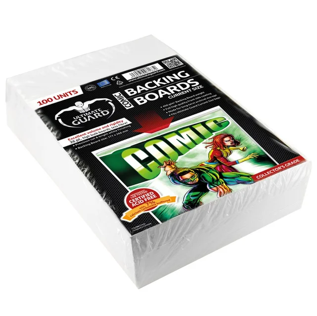 Ultimate Guard Comic Backing Boards Current Size 100