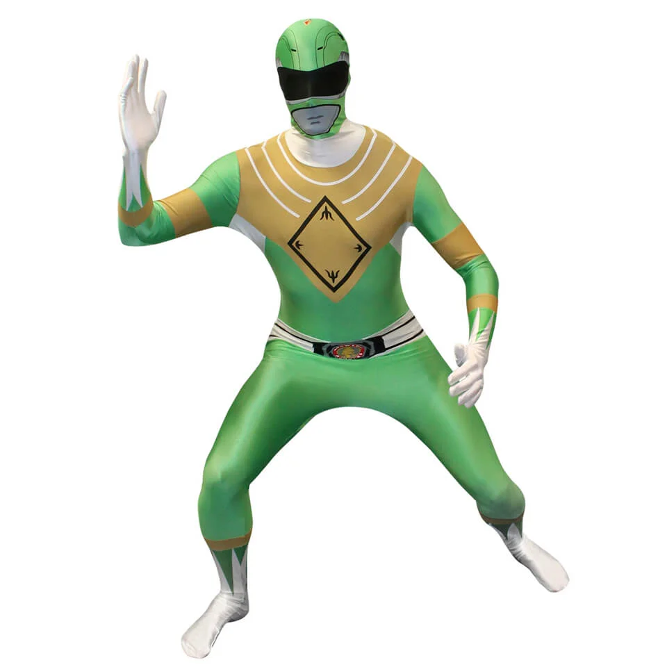 Morphsuit Adulte - Power Rangers Vert - M - Vert Citron Image 1