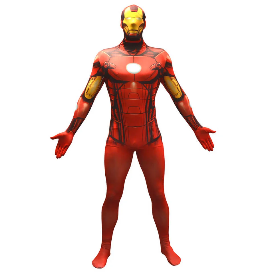 Morphsuit Adulte - Marvel Iron Man - M - Rouge Image 1
