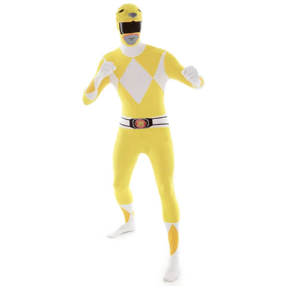 Morphsuit Adulte - Power Rangers Jaune - M - Citron Image 1