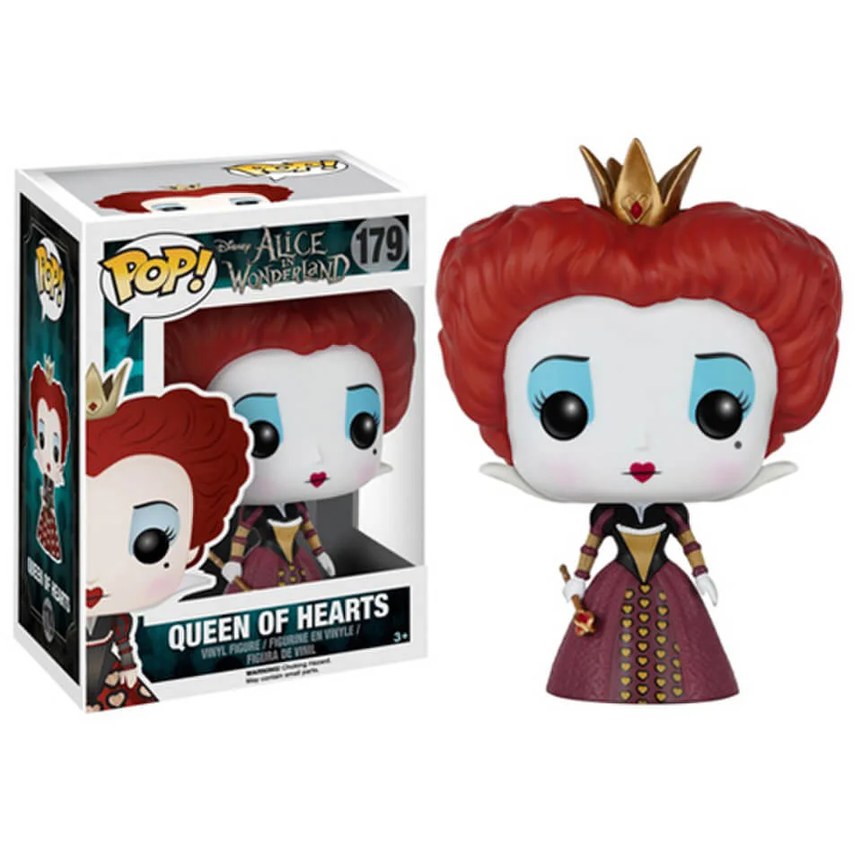 Disney Alice au Pays des Merveilles La Reine Rouge Figurine Funko Pop! Image 1