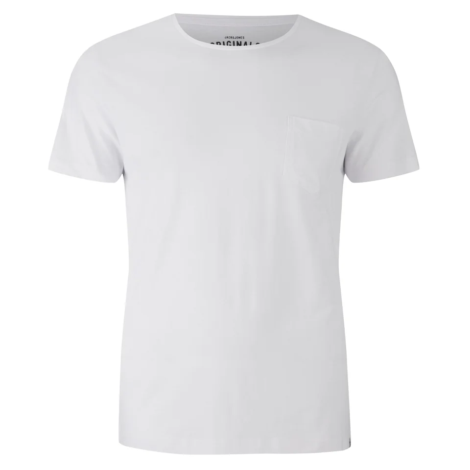 T-Shirt Basique Jack & Jones -Blanc - S - Blanc Image 1