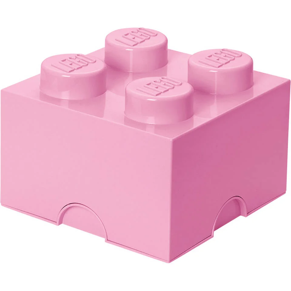 Brique de rangement LEGO® lilas 4 tenons Image 1