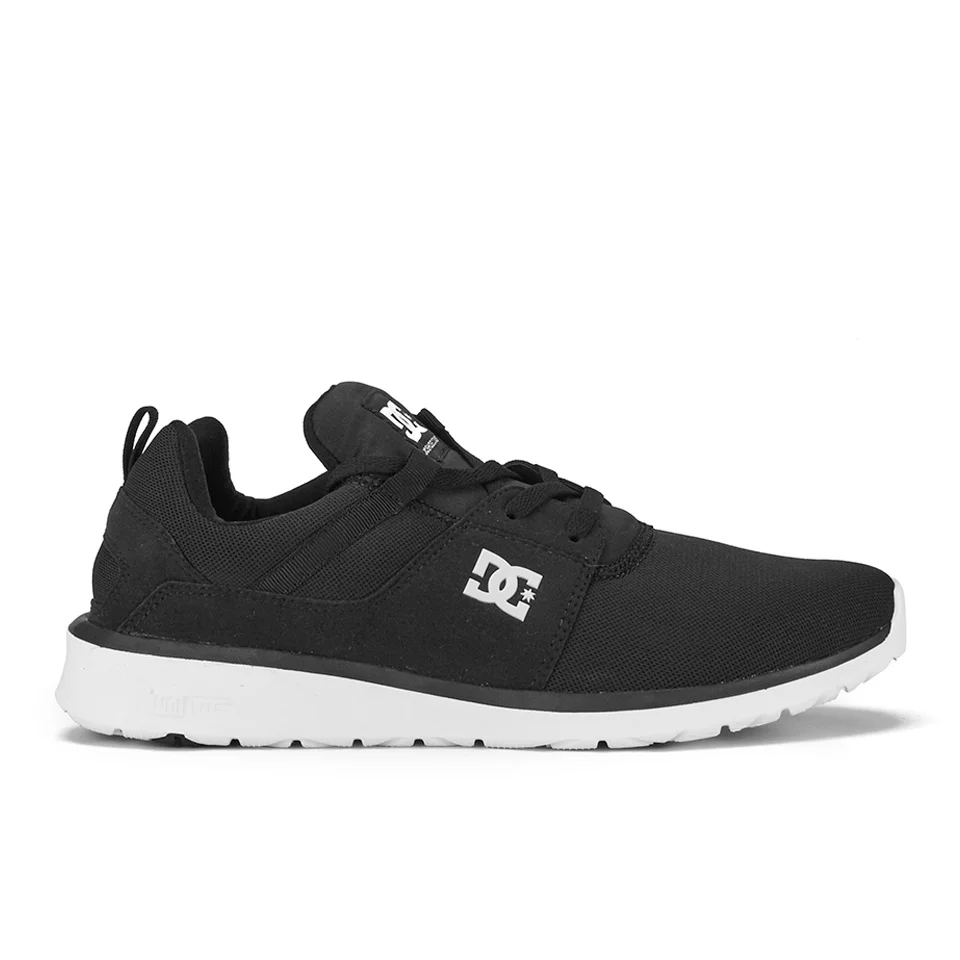 DC Shoes Men's Heathrow Mesh Trainers - Black/White - UK 7 - Noir Image 1