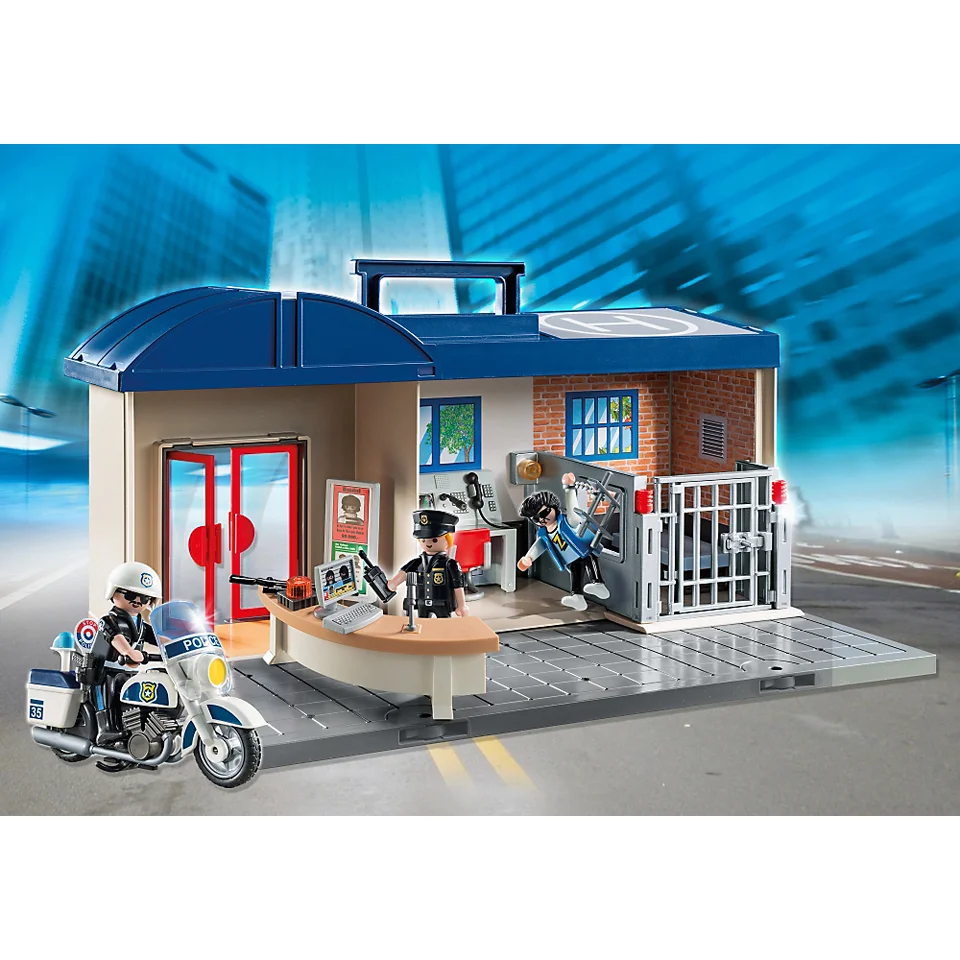 Playmobil City Action Take Along Police Station (5299) Image 1