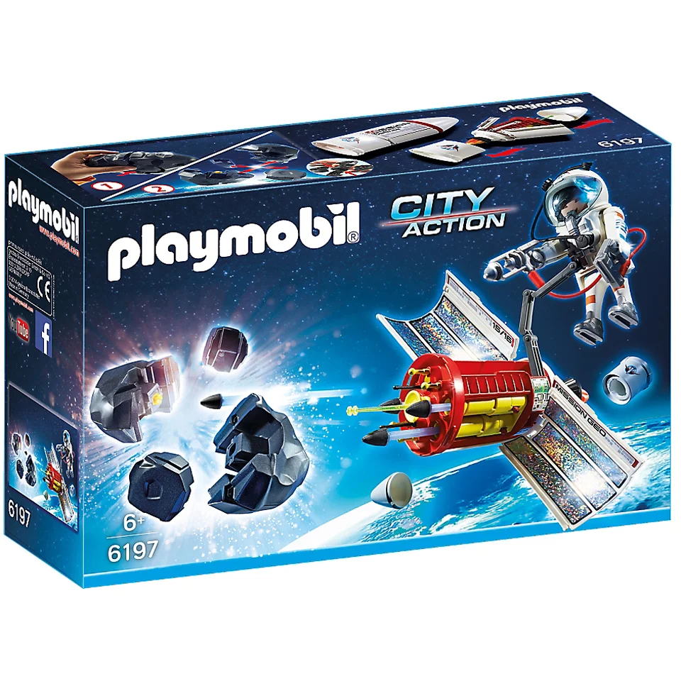 Playmobil -Satellite avec laser et météoroïde (6197) Image 1