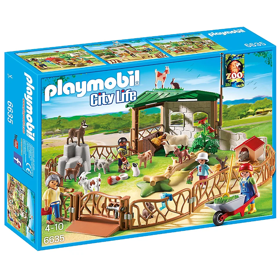 Parc animalier avec visiteurs -Playmobil (6635) Image 1