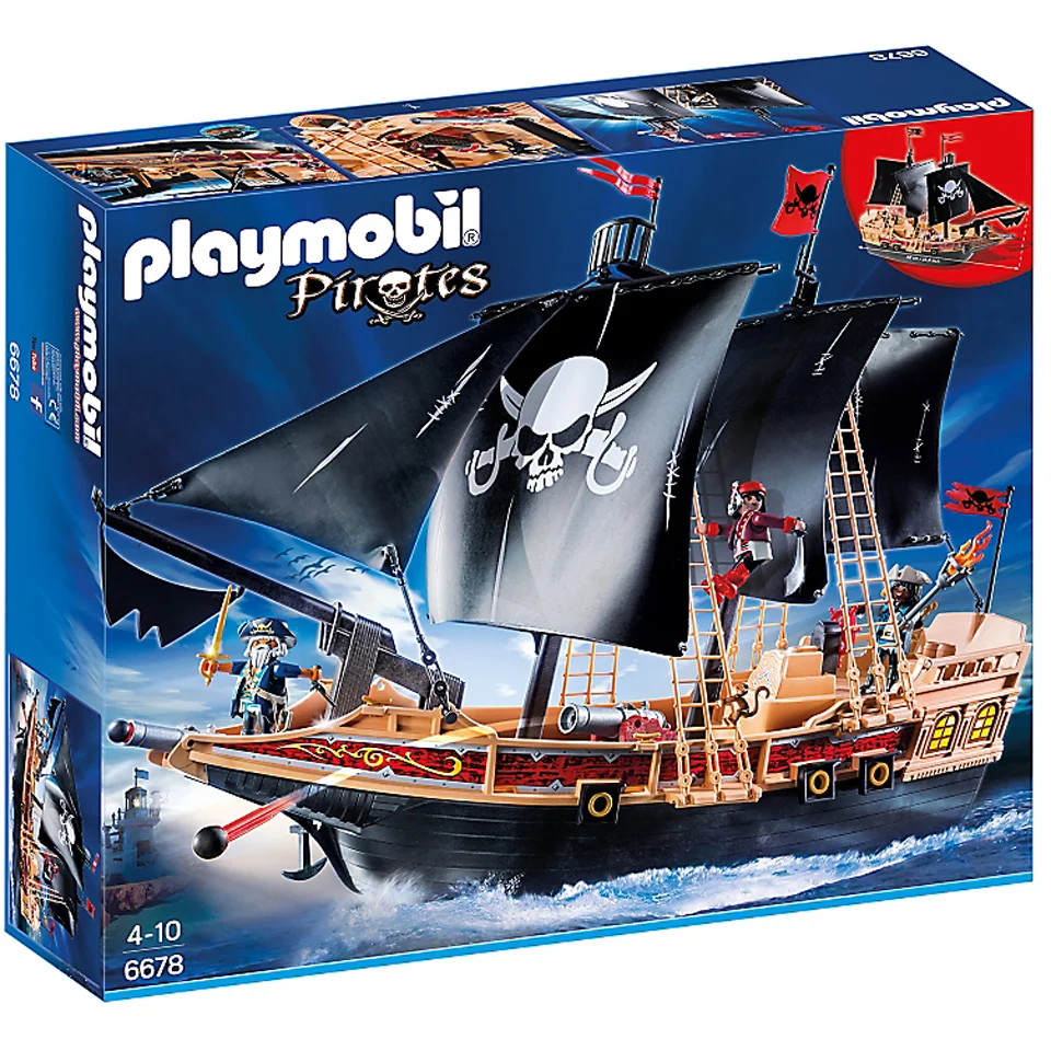 Bateau pirates des ténèbres (6678) -Playmobil Pirates Image 1