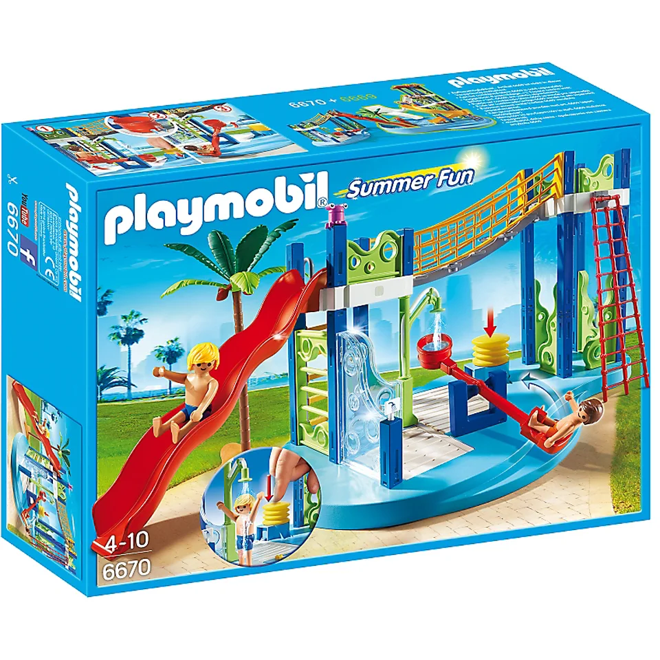Aire de jeux aquatique (6670) -Playmobil Summer Fun Image 1