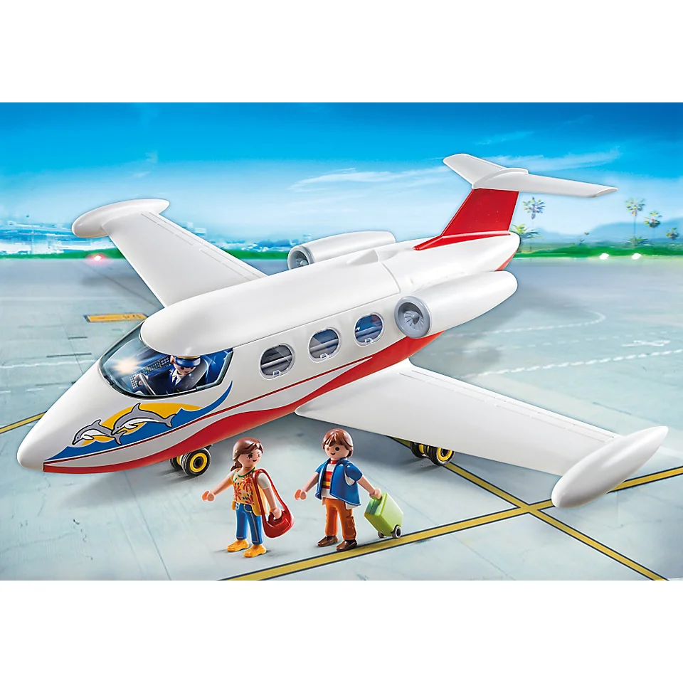 Avion avec pilote et touristes -Playmobil (6081) Image 1