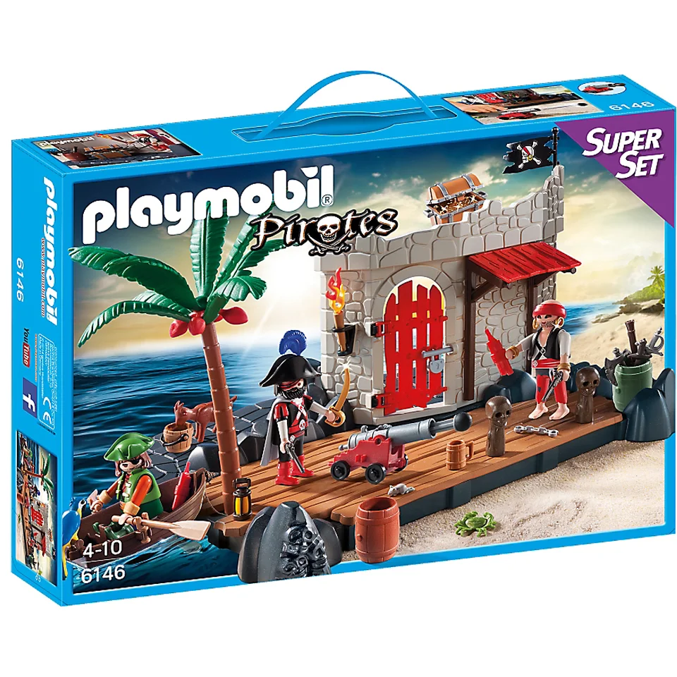 SuperSet Ilôt des pirates -Playmobil (6146) Image 1