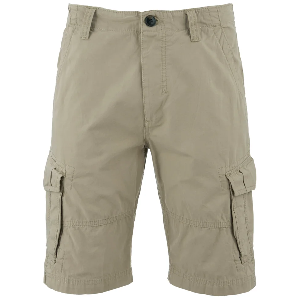 Shorts Cargo Threadbare pour Homme Hulk -Gris - W30 - Pierre Image 1