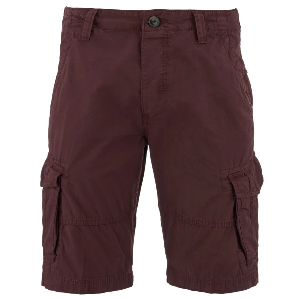 Shorts Cargo Threadbare pour Homme Hulk -Grenat - W30 - Burgundy Image 1