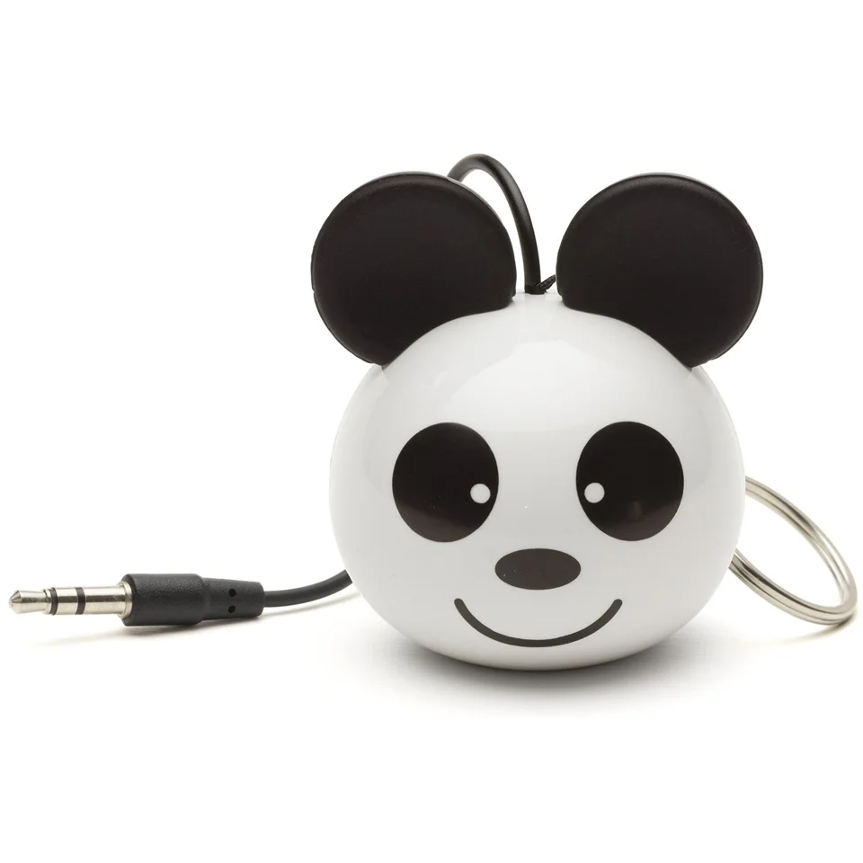 KitSound Mini Buddy Panda Portable Speaker - White Image 1