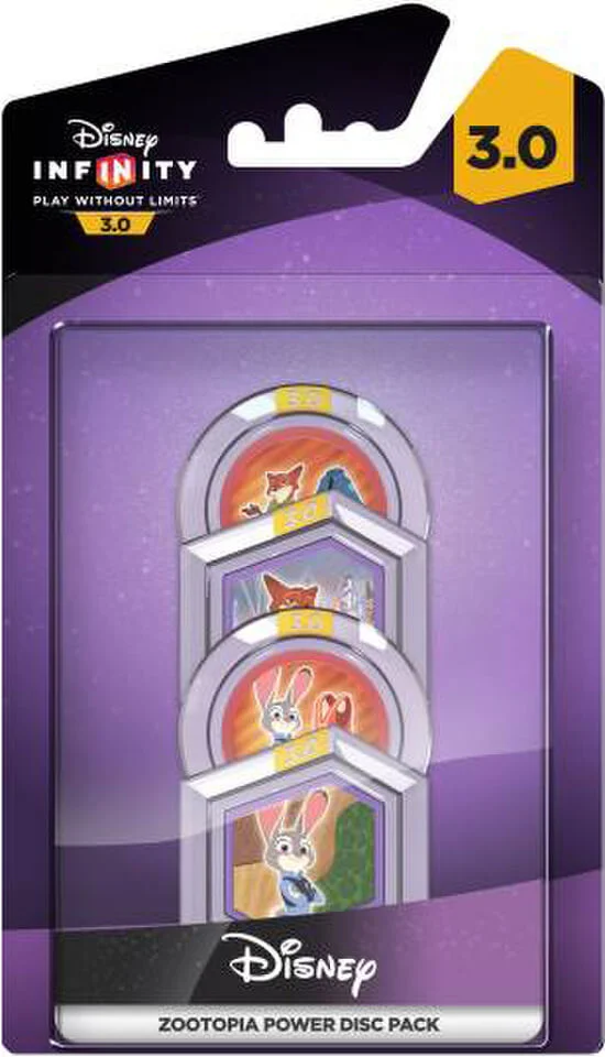 Figurines Disney Infinity 3.0 Power Disc Zootopie Image 1