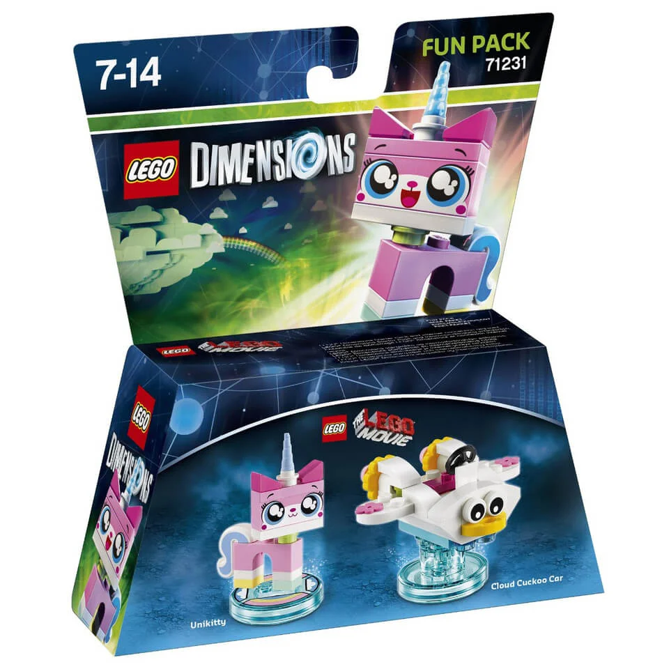 LEGO Dimensions LEGO Movie Unikitty Fun Pack Image 1