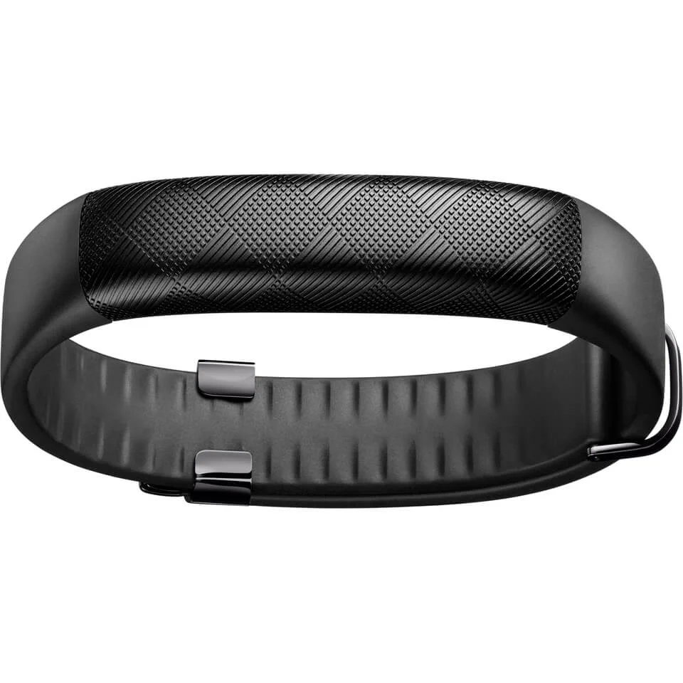 Jawbone UP2 Activity + Sleep Tracker (Classic Flat Strap) - Black Diamond Image 1