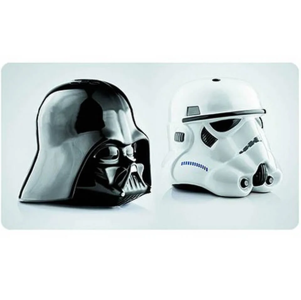 Star Wars Darth Vader and Stormtrooper Salt and Pepper Shakers Image 1
