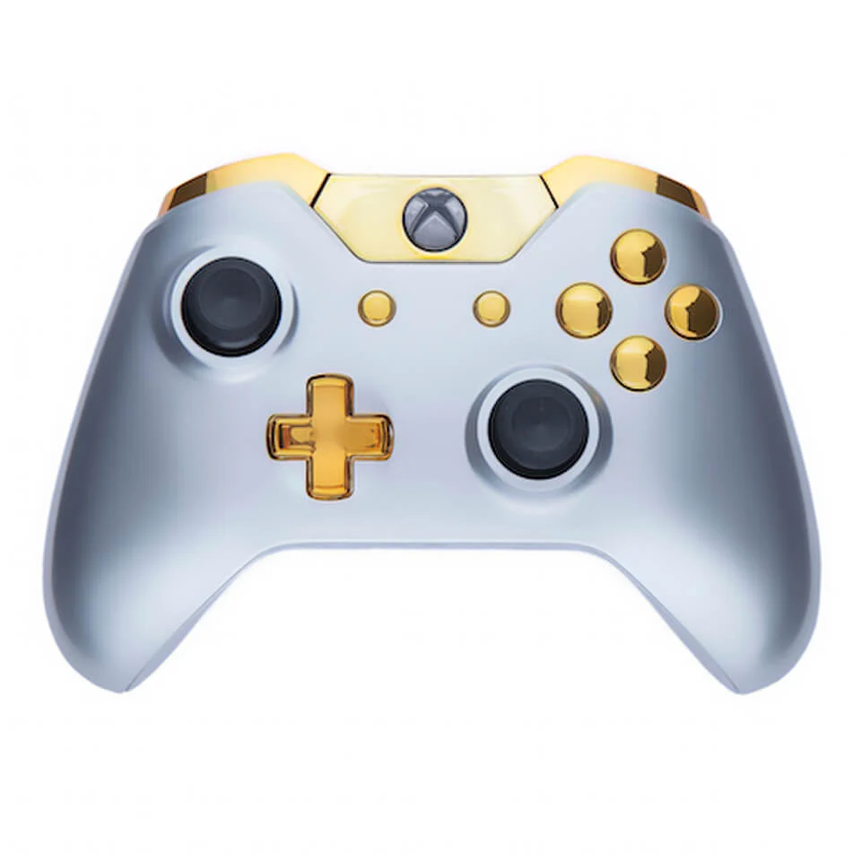 Manette Sans Fil Xbox One - Argent/Or Image 1